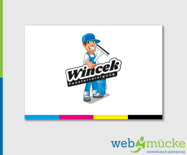 Logodesign Wincek Fensterreinigung
