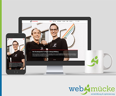 Neue Website der Druckerei Becker